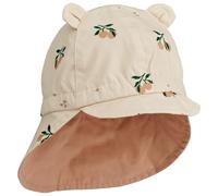 LIEWOOD - Kid's Gorm Reversible Sun Hat with Ears - Casquette - 48-49 cm - 9-12 Months - peach seashell / pale tuscany
