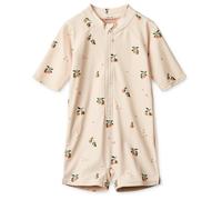 LIEWOOD - Kid's Max Printed Shortsleeve Swim Jumpsuit - Lycra - 56 - peach / sea shell