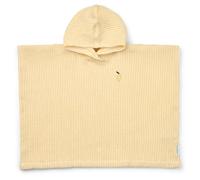 LIEWOOD - Kid's Paco Poncho Embroidery - Poncho surf - 98-104 - 3-4 Years - lemon yellow / creme de la creme