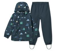 LIEWOOD - Kid's Pedia Rainwear Set - Kit de pluie - 128 - cars / classic navy