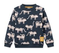 LIEWOOD - Kid's Ridley Printed Sweatshirt - Pull - 74/80 - tiger / classic navy