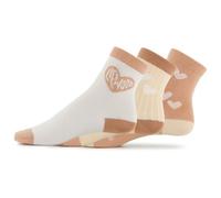 LIEWOOD - Kid's Silas Socks 3-Pack - Chaussettes multifonctions - EU 17-18 - sweetheart / pale tuscany mix