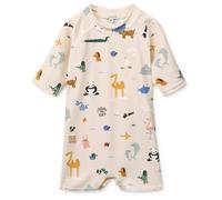 LIEWOOD - Kid's Thor Baby Swim Jumpsuit - Lycra - 92 - around the world / sandy