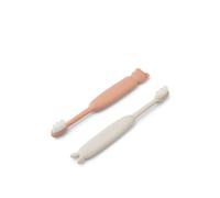 Liewood - Lot de 2 brosses à dents classic Fabio Pale tuscany / Sandy