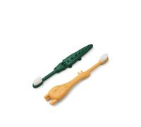Liewood - Lot de 2 brosses à dents Fabio All Together