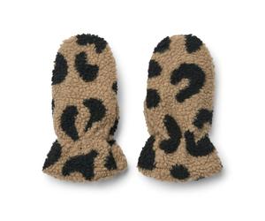 Liewood - Moufles Grethe Pile Mega leo / Oat mix