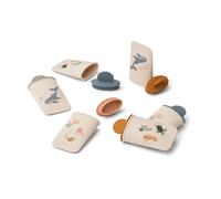 Liewood Moule à glace mini imprimé Malik 12 pièces Sea creature-sandy