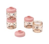 Liewood Pots pour aliments bébé Dominique 100 ml. 4 pièces Cherry heart-Rosey