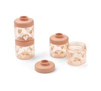 Liewood Pots pour aliments bébé Dominique 100 ml. 4 pièces Sweethearts-pale tuscany