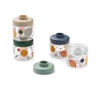Liewood Pots pour aliments bébé Dominique 100 ml. 4 pièces Universe-Classic navy