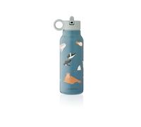 Liewood Récipient isotherme 'Falk' bleu-gris / orange / noir / blanc, Taille One Size