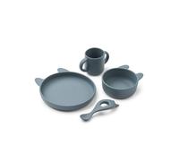 Liewood Service de vaisselle 'Vivi' bleu-gris, Taille One Size