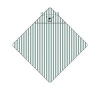 Liewood Serviette avec capuche Albert 70x70 cm Peppermint-creme de la creme