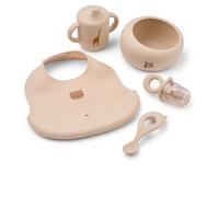 Liewood - Set de repas pour bébé Mileah - Apple blossom