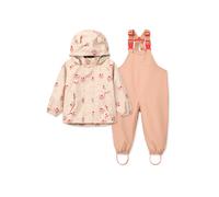 Liewood Set 'Manu' nude / sépia / poudre / rouge, Taille 104