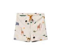 Liewood Shorts de bain 'Otto' beige / vert foncé / orange / melon, Taille 140