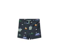 Liewood Shorts de bain 'Otto' bleu / marine / vert foncé / orange, Taille 92
