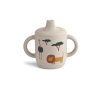 Liewood Tasse à bec Neil 15 cl Safari sandy mix