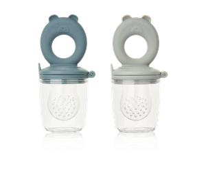 Liewood Tétine d'alimentation Miranda Lot de 2 Whale blue-Dove blue