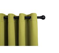 LIFA LIVING Rideau Occultant avec Anneaux Vert Menthe, Rideau Opaque Fenêtre 100% Polyester, Rideau Isolant Anti Lumière pour Chambre et Salon, 150 x 250 cm