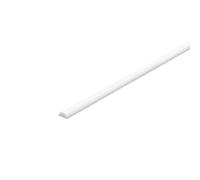 LIFABOLA 10 pièces tiges Demi-Cercle Solides, Barre Demi-Ronde en Plastique ABS de 250mm de Long, tiges Solides ABS Bricolage Accessoires de Fabrication de modèles de Construction(2x250mm)