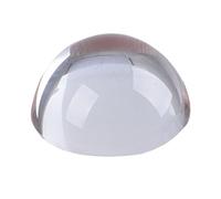 LIFABOLA Demi-sphères de Quartz en Pierre Transparente, Boule hémisphère de sphère de Cristal Poli, Demi-Boule minérale en Cristal Naturel 1 pièce(100mm)
