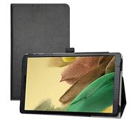 LIFANG Coque pour Galaxy Tab A7 Lite,Slim Fit PU Cuir Etui et Pliable Stand Housse Support Ultra-Mince et Léger Etui Cover Coque Case pour 8.7" Samsung Galaxy Tab A7 Lite (SM-T220 T225),Noir