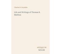 Life and Writings of Thomas R. Malthus