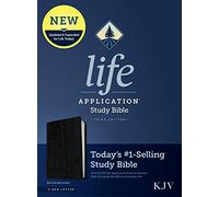 Life Application Study Bible: King James Version, Black, Bonded Leather, Red Letter