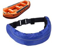 Life Belts Adults, Inflatable Waist Belt, Reusable Safety Gear, Waterproof Lightweight Design for Kayaking, Boating, Snorkeling, Surfing, Fishing, Sailing Air Bag Nylon Fabric