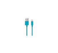 Life Cable Lightning Mfi Bleu 0.2m