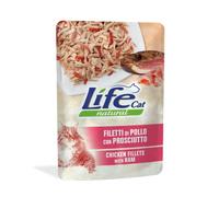 Life Cat Natural Poulet avec Jambon, enveloppe 70 g