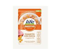 Life Cat | Nourriture humide pour chat | Variété mousse | Diverses saveurs et propriétés | 10 x 70 g | (10 x 70 g, thon avec citrouille digestive)