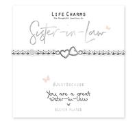 Life Charms Bracelet You Are A Great Sister In Law