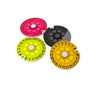Life Counters Lot de 4 Cadrans Simples | Comptez Les Points de Vie ou de Victoire | Utilisation avec Les Jeux de Table, Les Jeux de Cartes à Collectionner et Les Jeux de Cartes | Acrylique de qualité