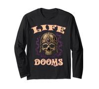 Life DOOMS Stoner Doom Music Doomed Hard Time Musicien Rock Manche Longue