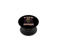 Life DOOMS Stoner Doom Music Doomed Hard Time Musicien Rock PopSockets PopGrip Adhésif