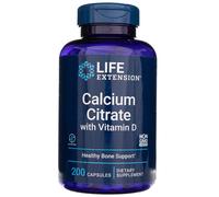 Life Extension Calcium Citrate with Vitamin D - 200 Capsules