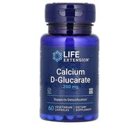 Life Extension Calcium D-Glucarate, 200 Mg, 60 Capsules Végétariennes