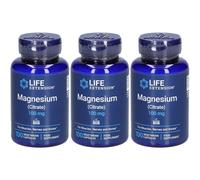 LIFE EXTENSION® Citrate de Magnéisum 100 mg Capsule(S) 3x100 pc(s)