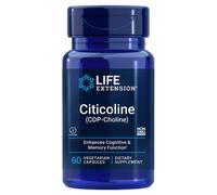 LIFE EXTENSION Cognizin CDP-Choline, 250 mg (60 gélules végétales)