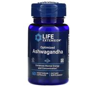 Life Extension Extrait d'Ashwagandha Optimisé, 60 capsules