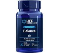 Life Extension - FLORASSIST® Balance 30 Gélules - Bactéries Intestinales Hautement Dosées pour un Soutien Optimal - Végétarien, Sans OGM - 7 Souches Probiotiques, Technologie de Double Encapsulation