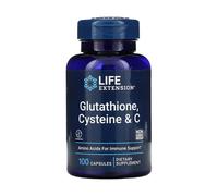 Life Extension Glutathion, Cystéine & C - 100 gélules