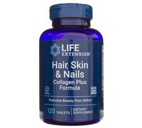 Life Extension Hair, Skin & Nails Collagen Plus Formula - 120 Tablets
