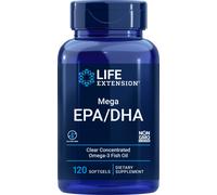 Life Extension Mega EPA/DHA - 120 capsules molles