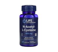 Life Extension, N-Acétylcystéine, 600 Mg, 60 Capsules