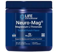 Neuro-Mag MAGNÉSIUM L-THRÉONATE Mélange Tropical Parfum 93.35 Grammes Par Life