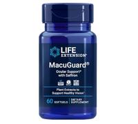 Life Extension Soutien Oculaire MacuGuard avec Safran, 60 capsules molles - Préservez la Santé de Vos Yeux