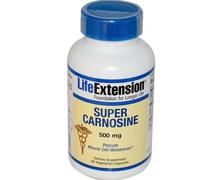 Life Extension, Super Carnosine 500 Mg, 60 Capsules De Veggie